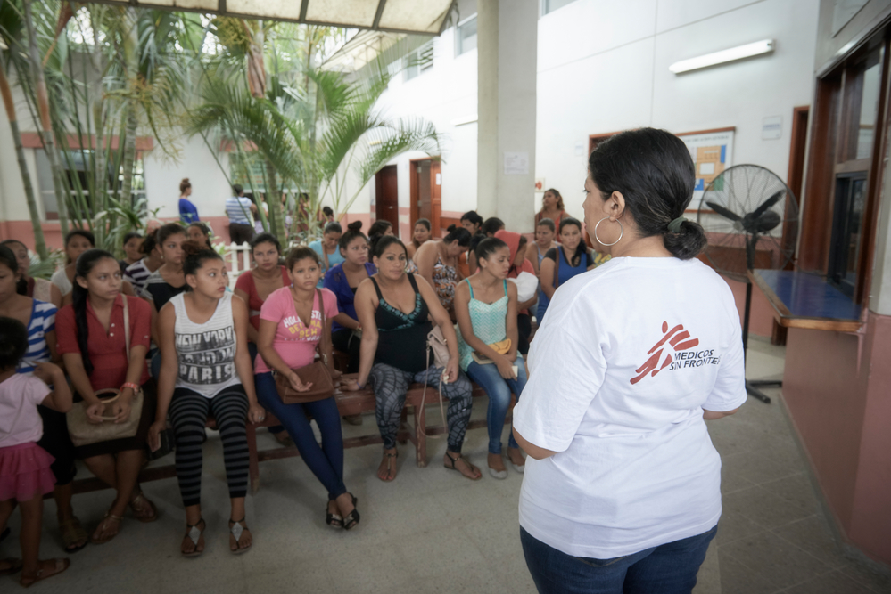 Cuidados de saúde sexual e reprodutiva em Choloma, Honduras